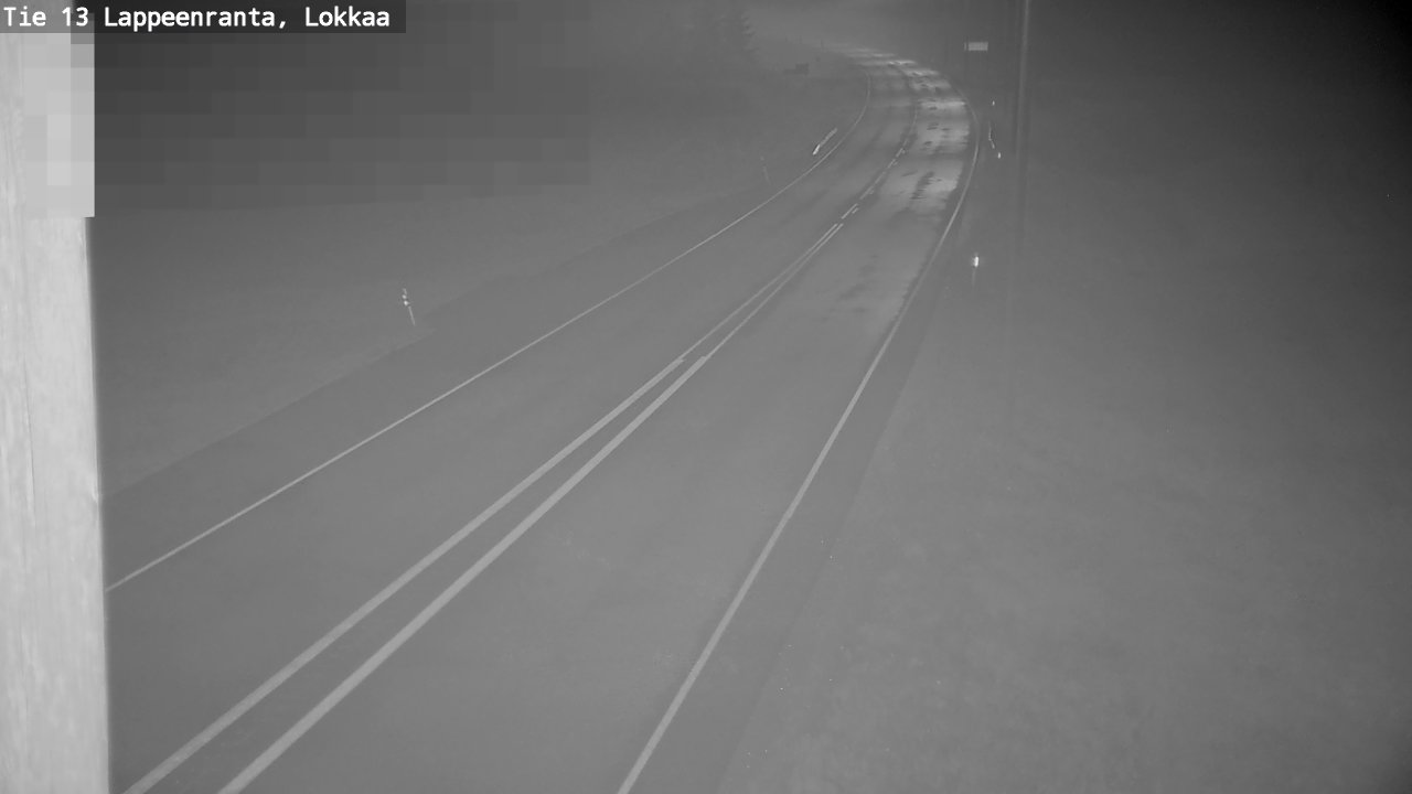 Kelikamerat Kuva Tie 13 Lokkaan suora, Lappeenranta, Etelä-Karjala