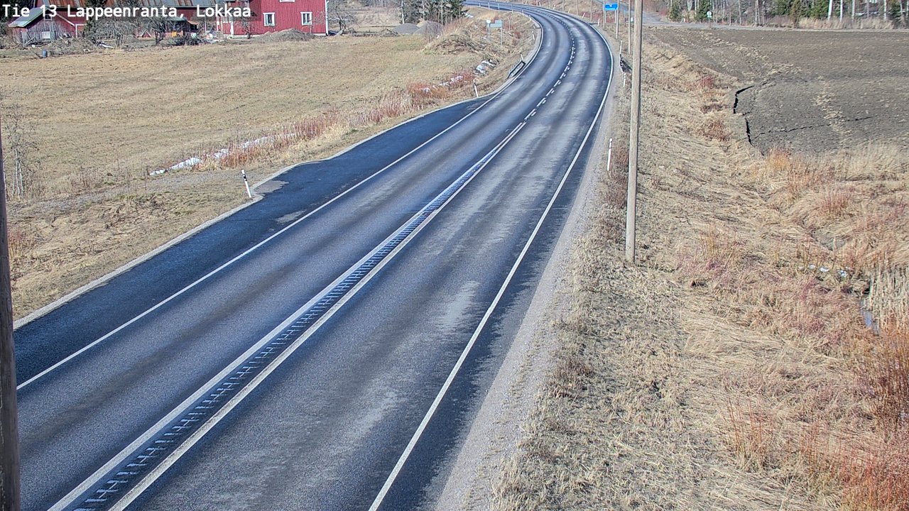 Kelikamerat Kuva Tie 13 Lokkaan suora, Lappeenranta, Etelä-Karjala