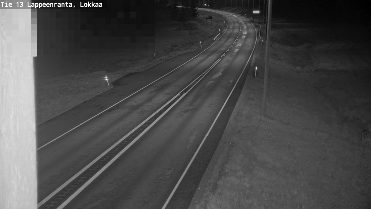 Kelikamerat Kuva Tie 13 Lokkaan suora, Lappeenranta, Etelä-Karjala
