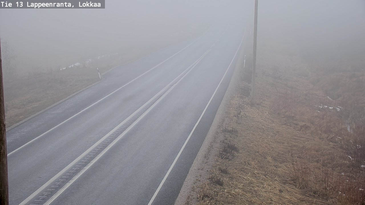 Kelikamerat Kuva Tie 13 Lokkaan suora, Lappeenranta, Etelä-Karjala