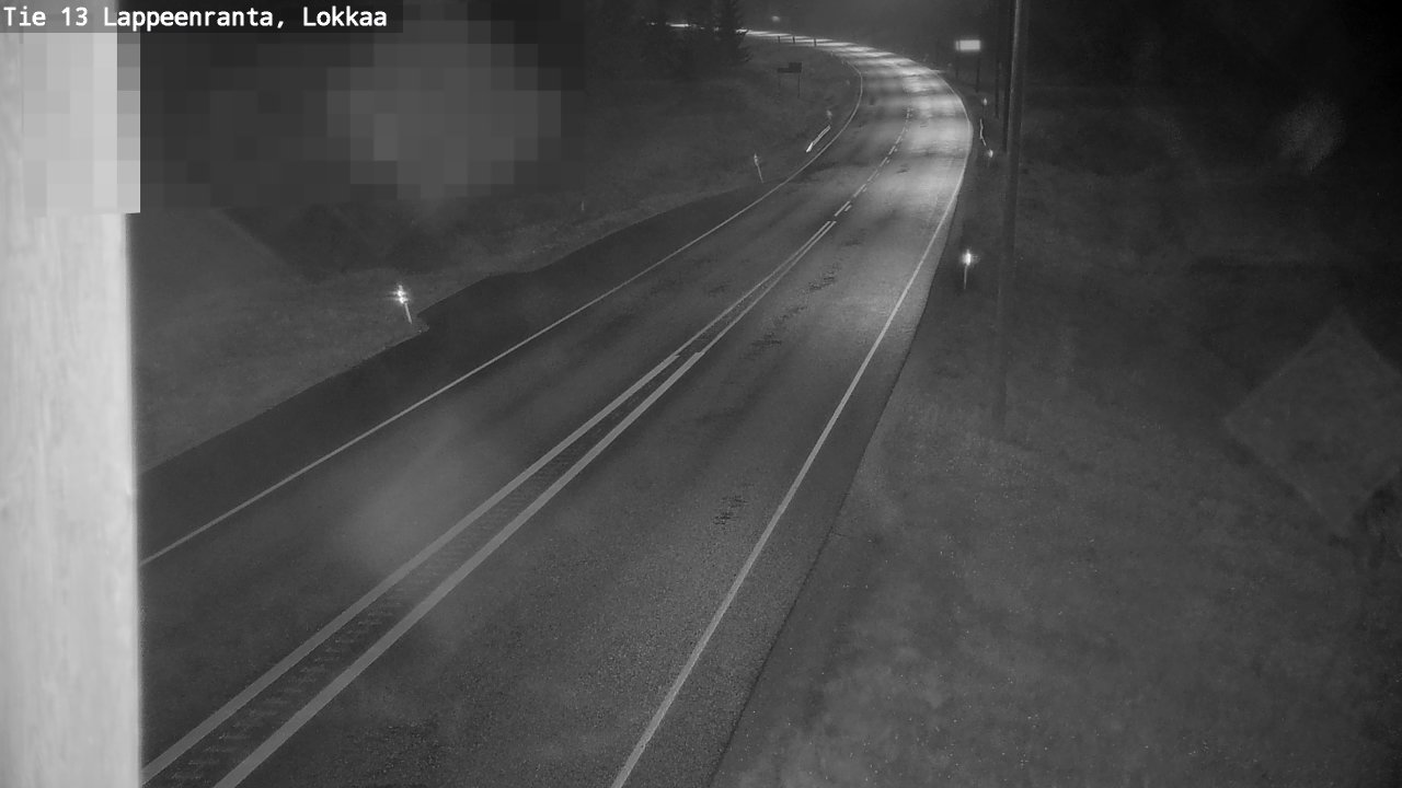 Kelikamerat Kuva Tie 13 Lokkaan suora, Lappeenranta, Etelä-Karjala