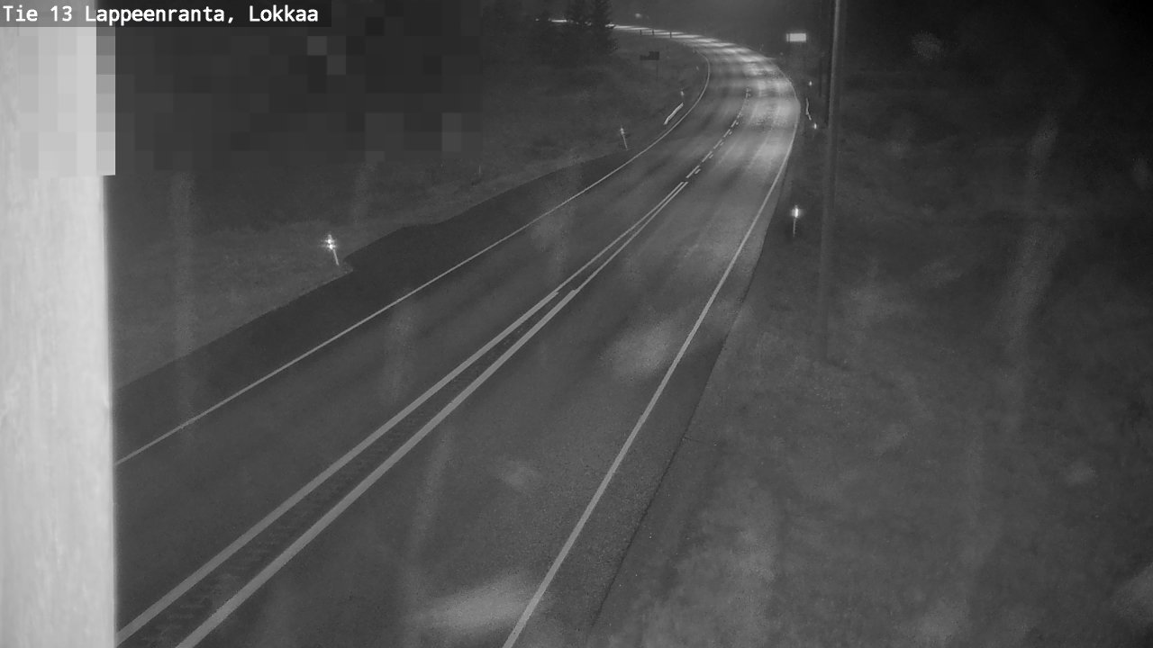 Kelikamerat Kuva Tie 13 Lokkaan suora, Lappeenranta, Etelä-Karjala