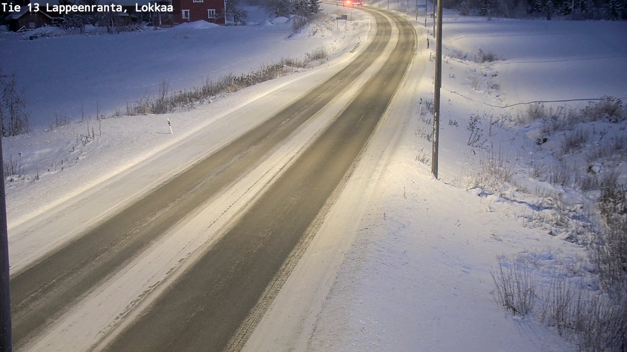 Kelikamerat Kuva Tie 13 Lokkaan suora, Lappeenranta, Etelä-Karjala