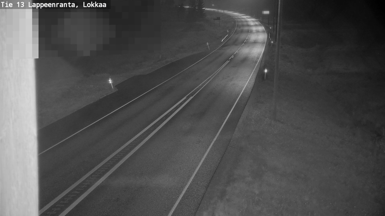 Kelikamerat Kuva Tie 13 Lokkaan suora, Lappeenranta, Etelä-Karjala