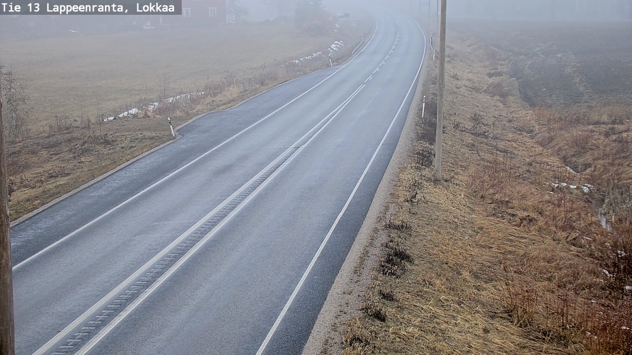Kelikamerat Kuva Tie 13 Lokkaan suora, Lappeenranta, Etelä-Karjala