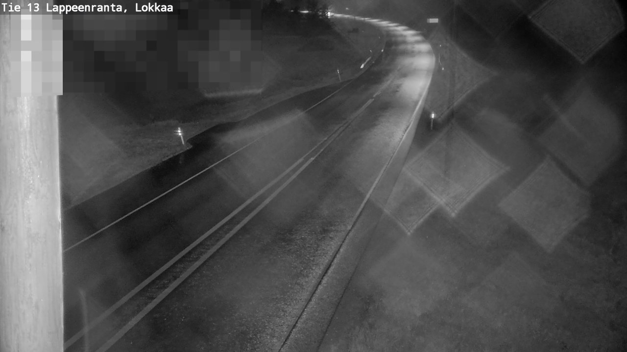 Kelikamerat Kuva Tie 13 Lokkaan suora, Lappeenranta, Etelä-Karjala