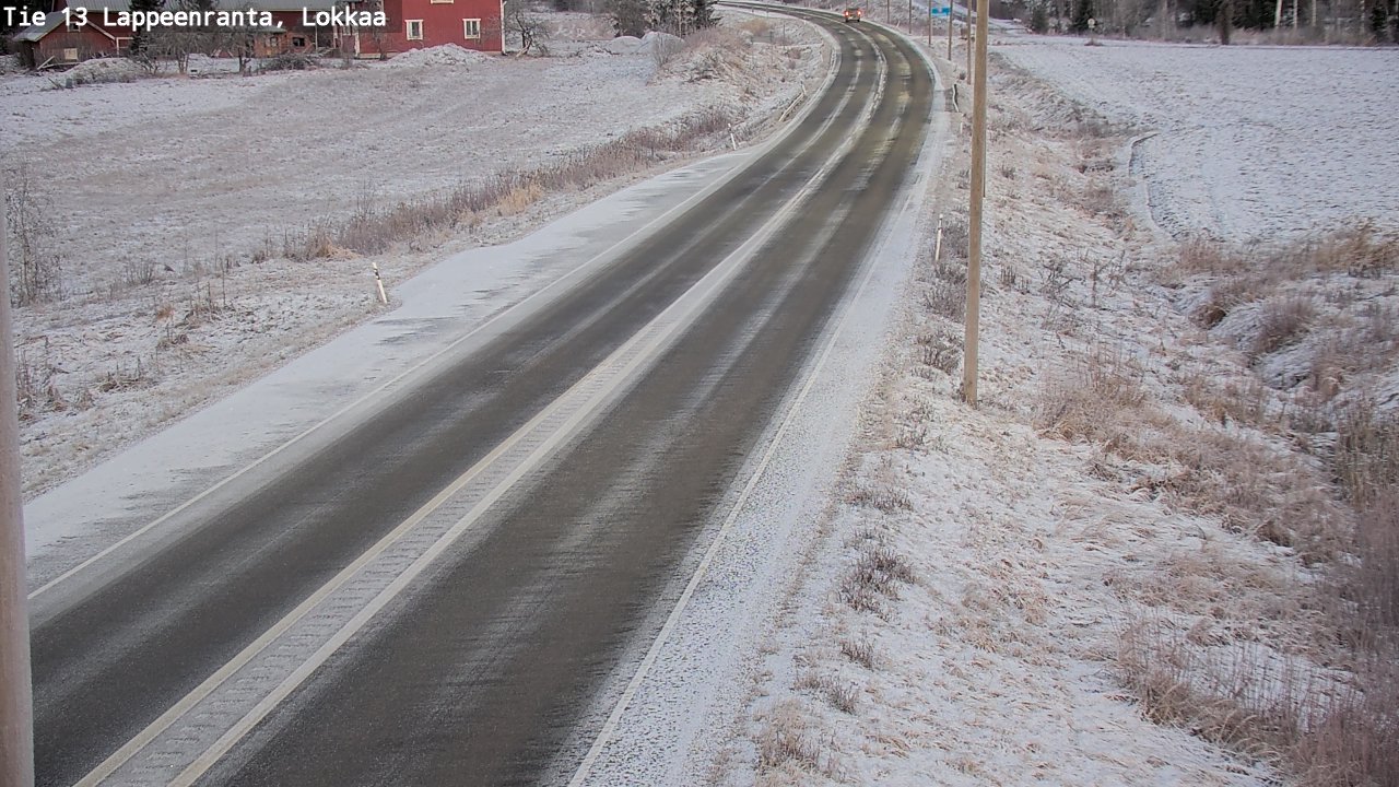 Kelikamerat Kuva Tie 13 Lokkaan suora, Lappeenranta, Etelä-Karjala