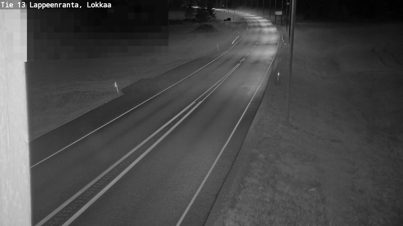 Kelikamerat Kuva Tie 13 Lokkaan suora, Lappeenranta, Etelä-Karjala