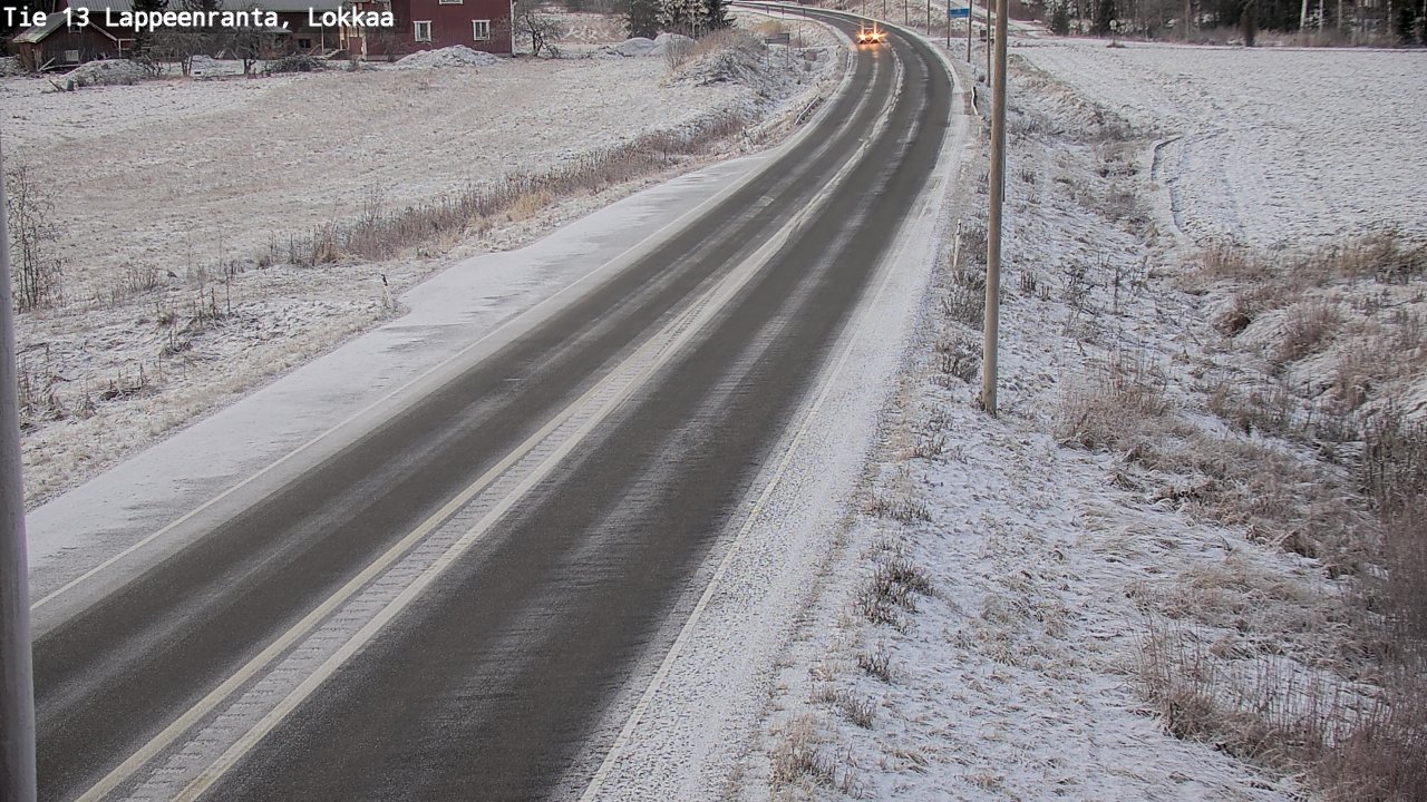 Kelikamerat Kuva Tie 13 Lokkaan suora, Lappeenranta, Etelä-Karjala