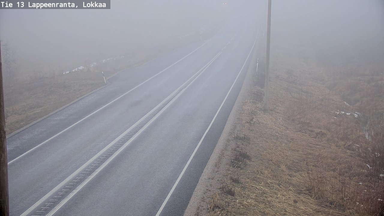 Kelikamerat Kuva Tie 13 Lokkaan suora, Lappeenranta, Etelä-Karjala