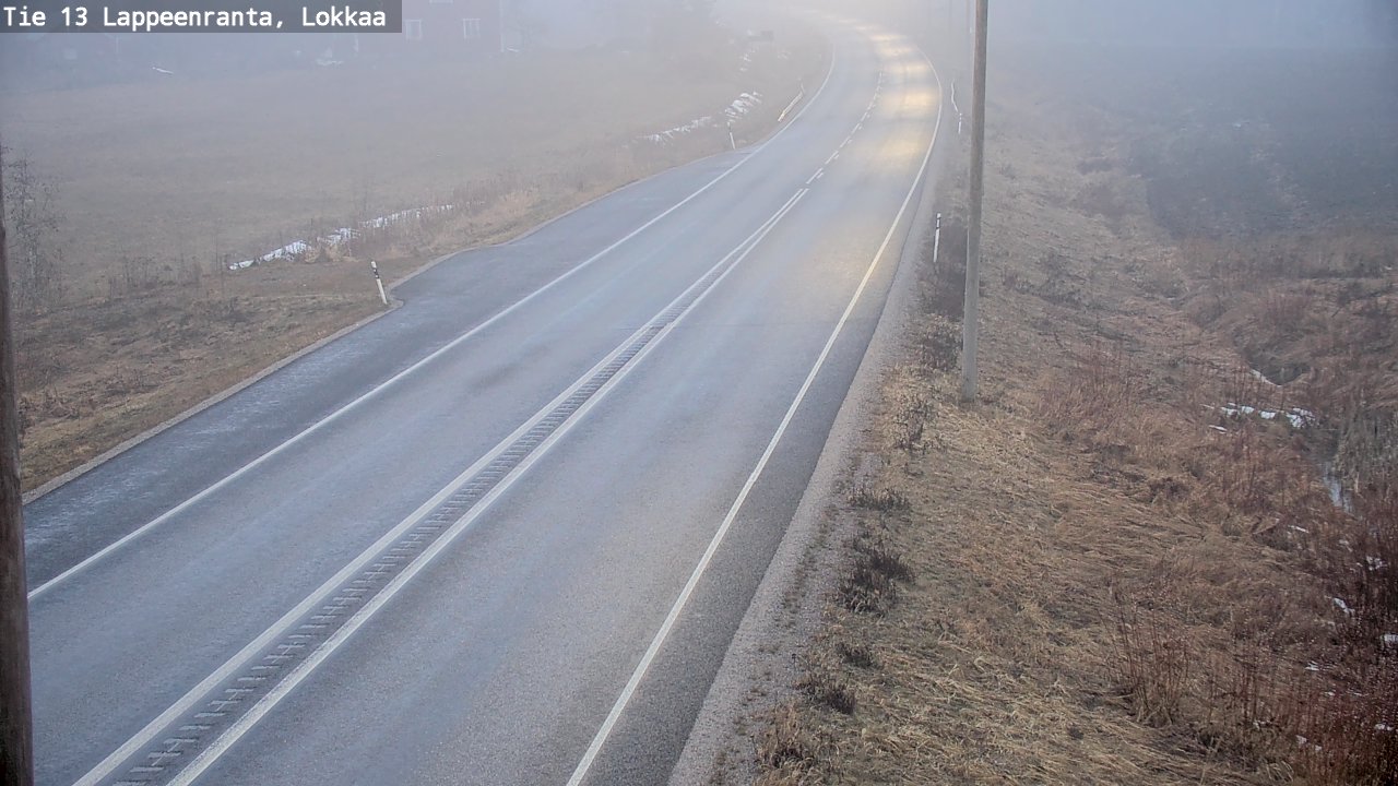 Kelikamerat Kuva Tie 13 Lokkaan suora, Lappeenranta, Etelä-Karjala