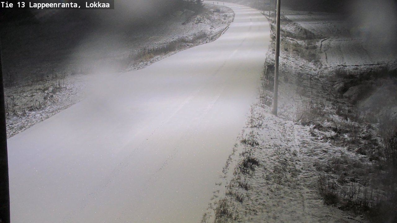 Kelikamerat Kuva Tie 13 Lokkaan suora, Lappeenranta, Etelä-Karjala