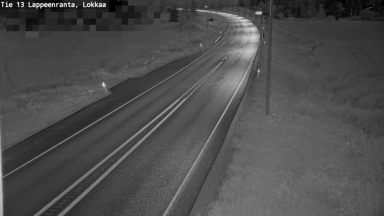Kelikamerat Kuva Tie 13 Lokkaan suora, Lappeenranta, Etelä-Karjala
