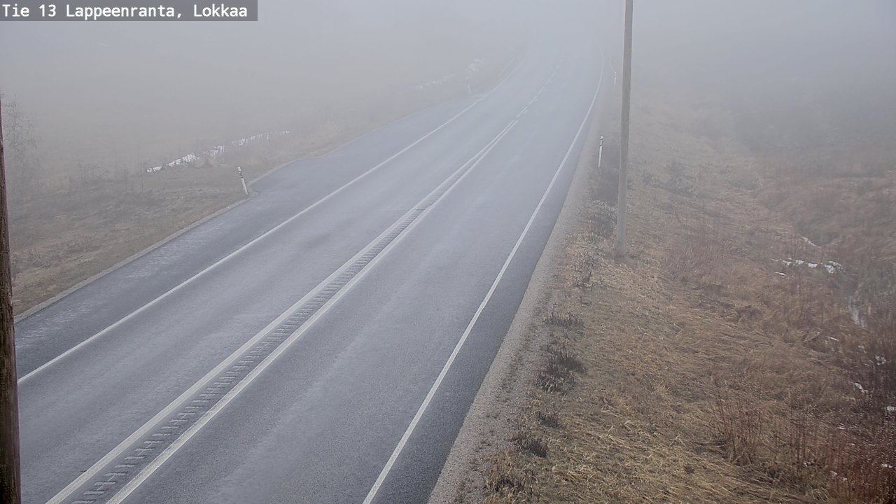 Kelikamerat Kuva Tie 13 Lokkaan suora, Lappeenranta, Etelä-Karjala