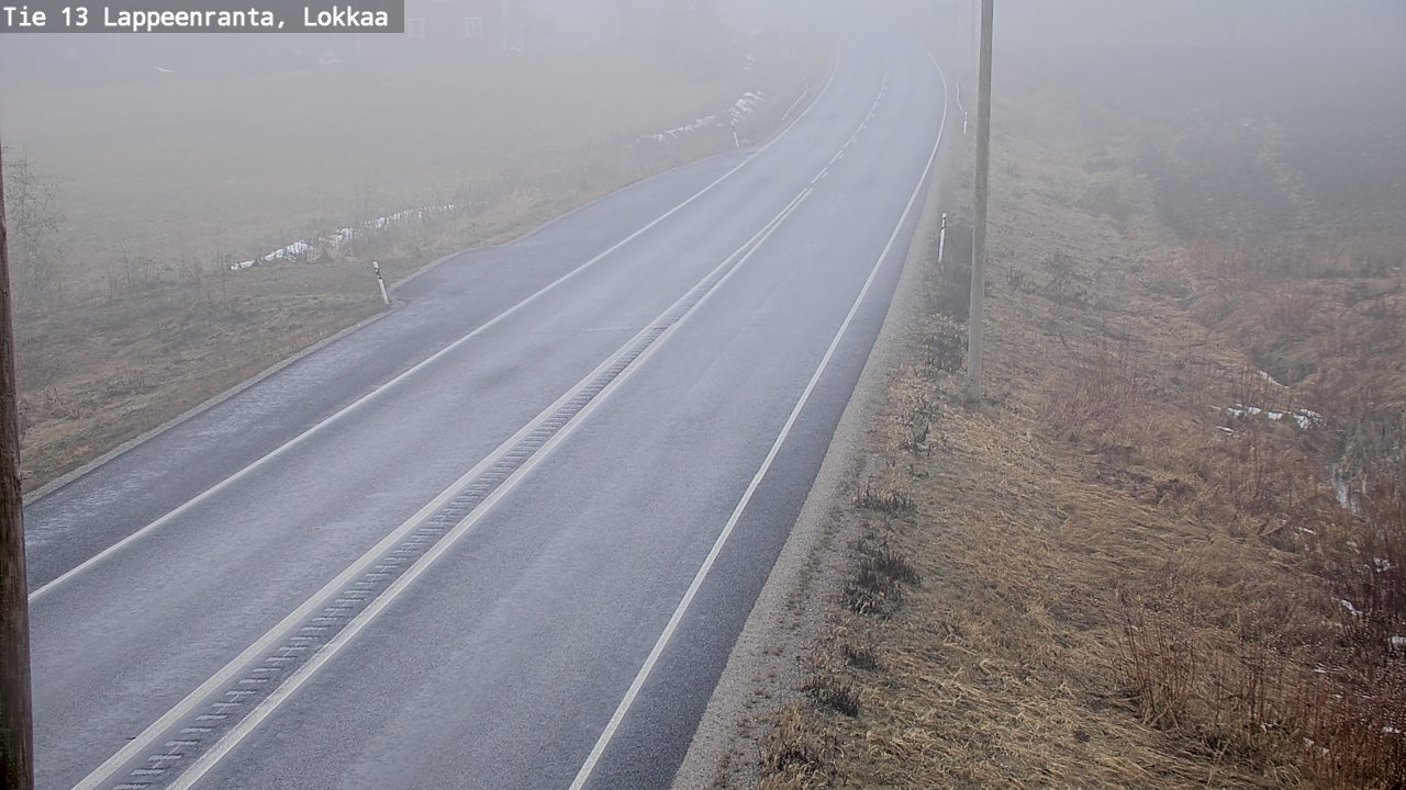 Kelikamerat Kuva Tie 13 Lokkaan suora, Lappeenranta, Etelä-Karjala