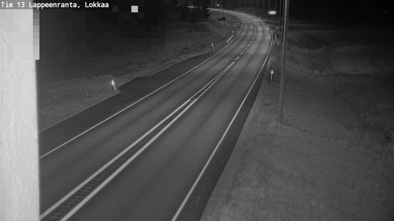 Kelikamerat Kuva Tie 13 Lokkaan suora, Lappeenranta, Etelä-Karjala