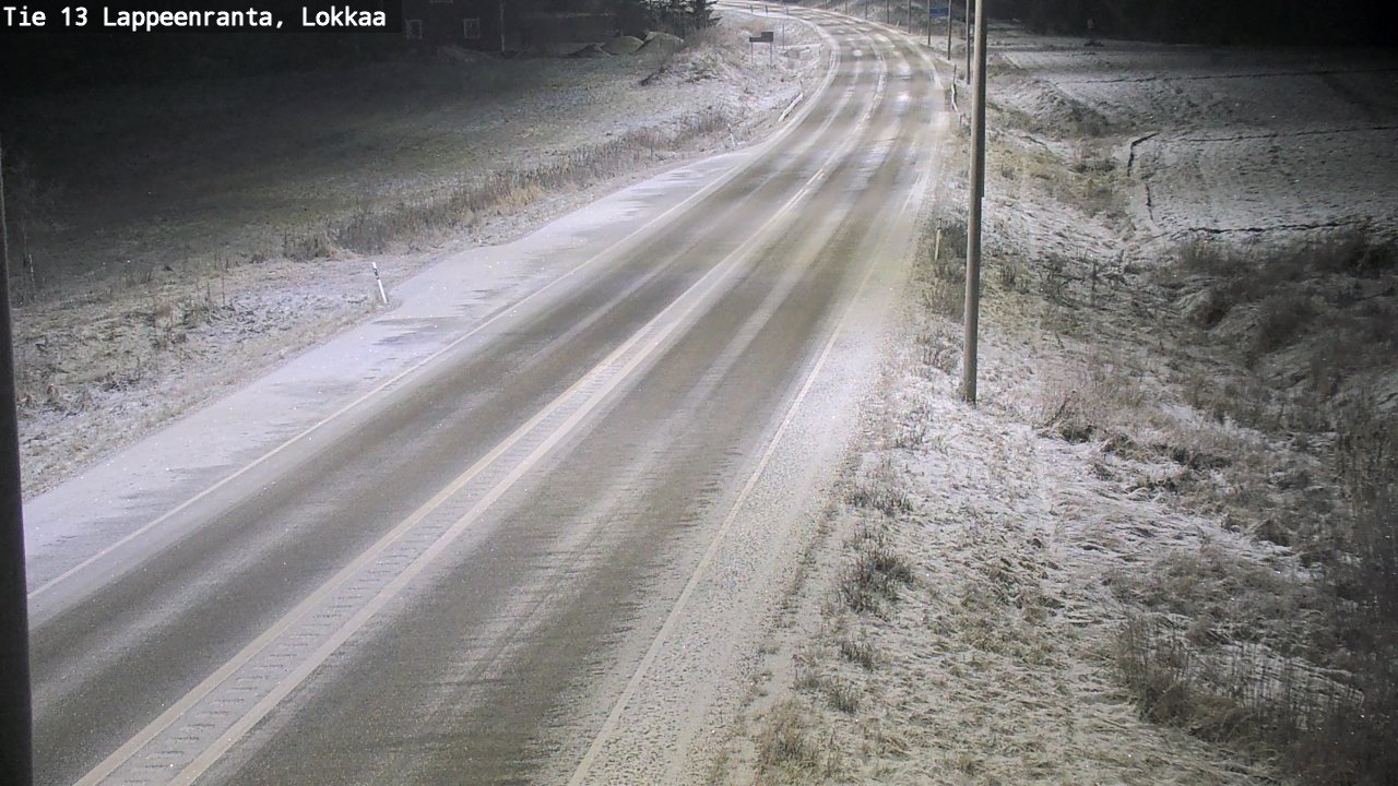 Kelikamerat Kuva Tie 13 Lokkaan suora, Lappeenranta, Etelä-Karjala