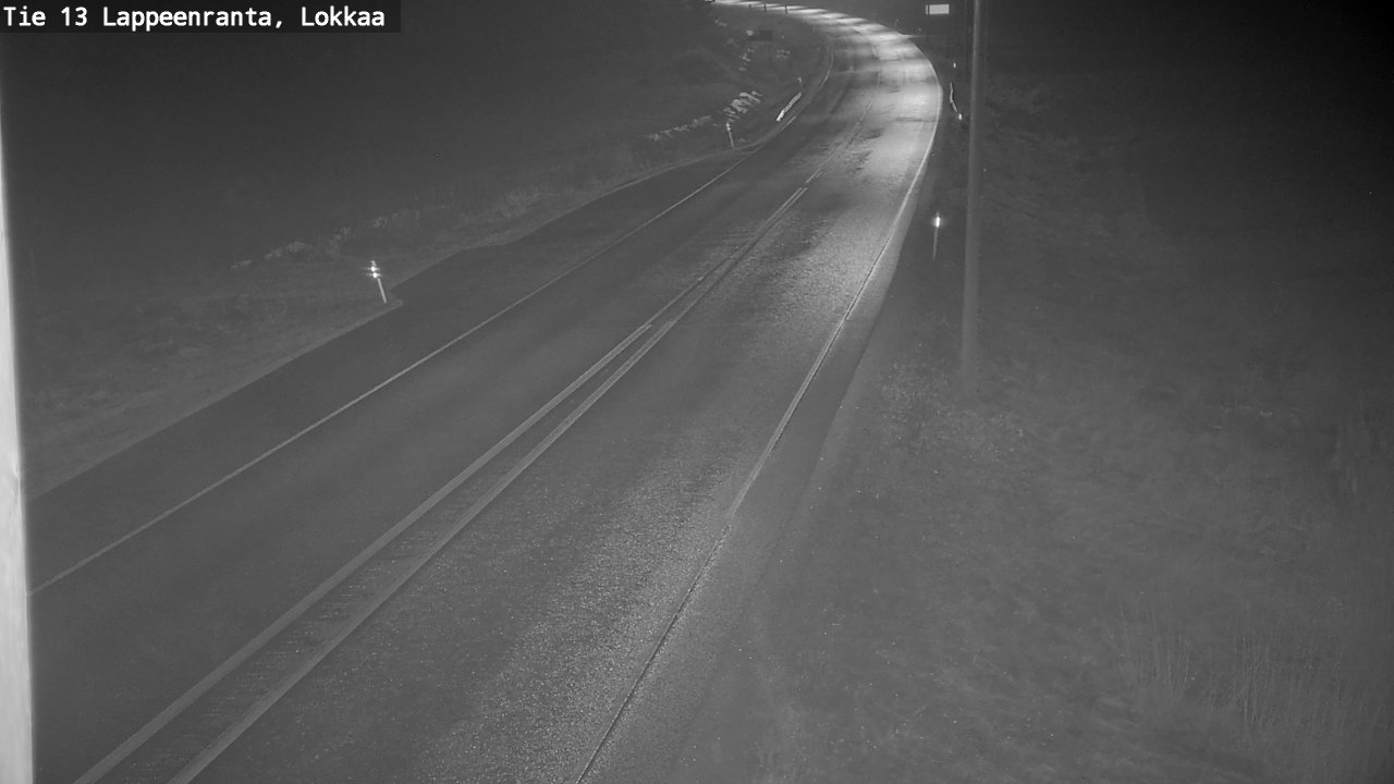Kelikamerat Kuva Tie 13 Lokkaan suora, Lappeenranta, Etelä-Karjala