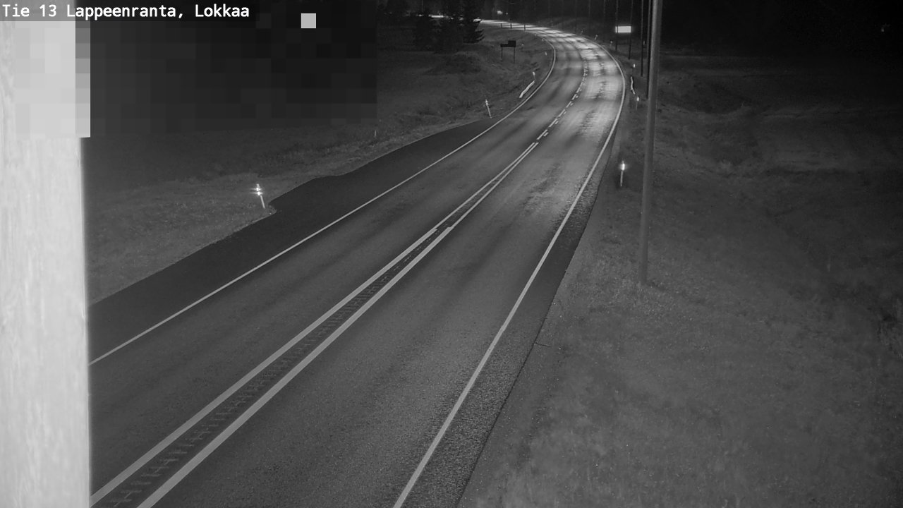 Kelikamerat Kuva Tie 13 Lokkaan suora, Lappeenranta, Etelä-Karjala