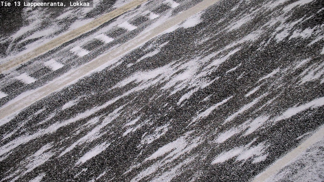 Kelikamerat Kuva Tie 13 Lokkaan suora, Lappeenranta, Etelä-Karjala