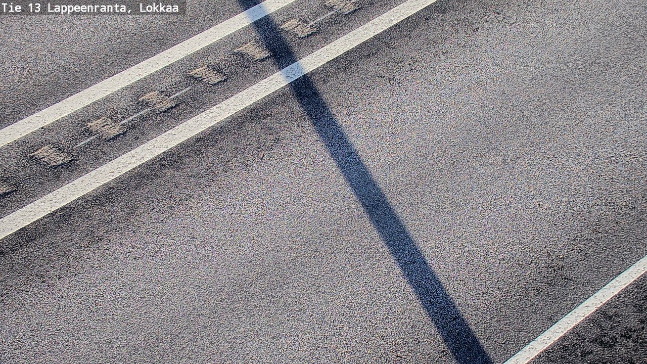 Kelikamerat Kuva Tie 13 Lokkaan suora, Lappeenranta, Etelä-Karjala