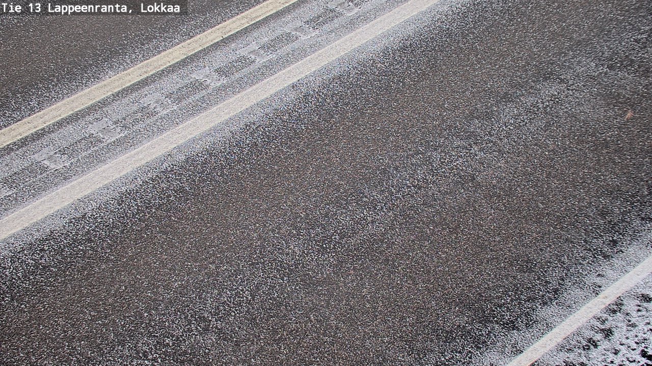 Kelikamerat Kuva Tie 13 Lokkaan suora, Lappeenranta, Etelä-Karjala