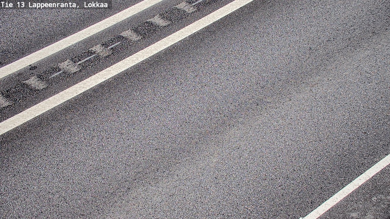 Kelikamerat Kuva Tie 13 Lokkaan suora, Lappeenranta, Etelä-Karjala