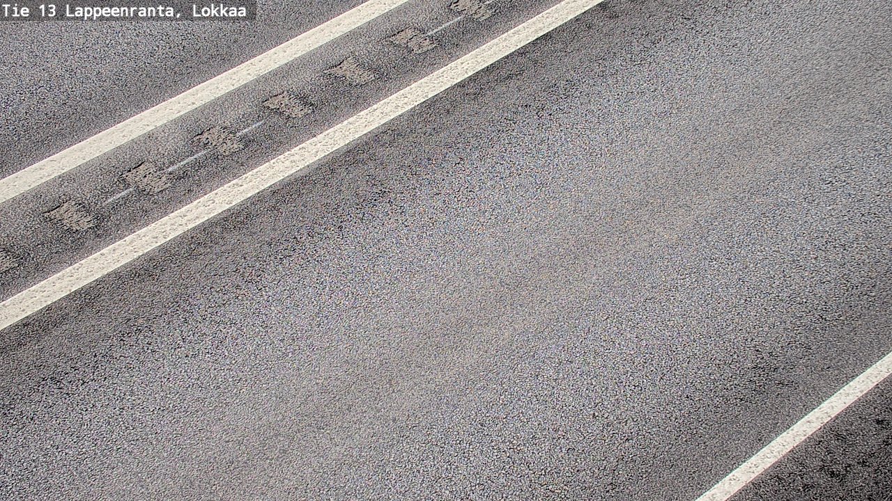 Weather Camera Image Väg 13 Lokkaa rakan, Lappeenranta, Etelä-Karjala