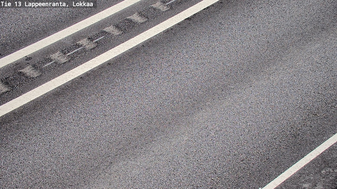 Weather Camera Image Väg 13 Lokkaa rakan, Lappeenranta, Etelä-Karjala