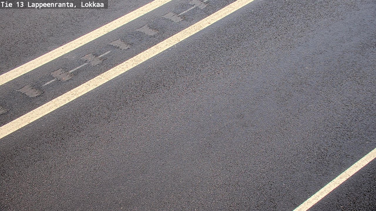 Kelikamerat Kuva Tie 13 Lokkaan suora, Lappeenranta, Etelä-Karjala