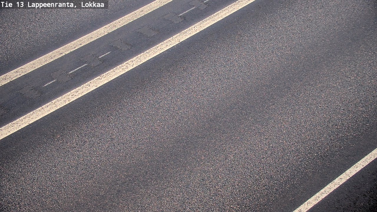 Kelikamerat Kuva Tie 13 Lokkaan suora, Lappeenranta, Etelä-Karjala