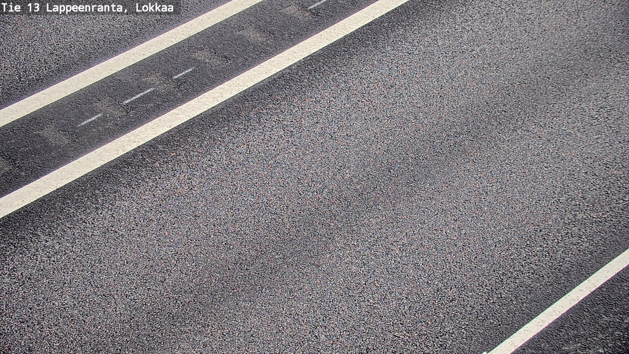 Kelikamerat Kuva Tie 13 Lokkaan suora, Lappeenranta, Etelä-Karjala