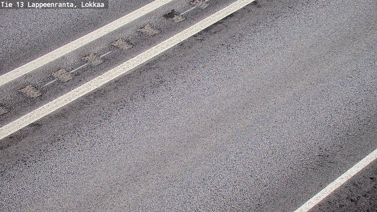 Weather Camera Image Väg 13 Lokkaa rakan, Lappeenranta, Etelä-Karjala