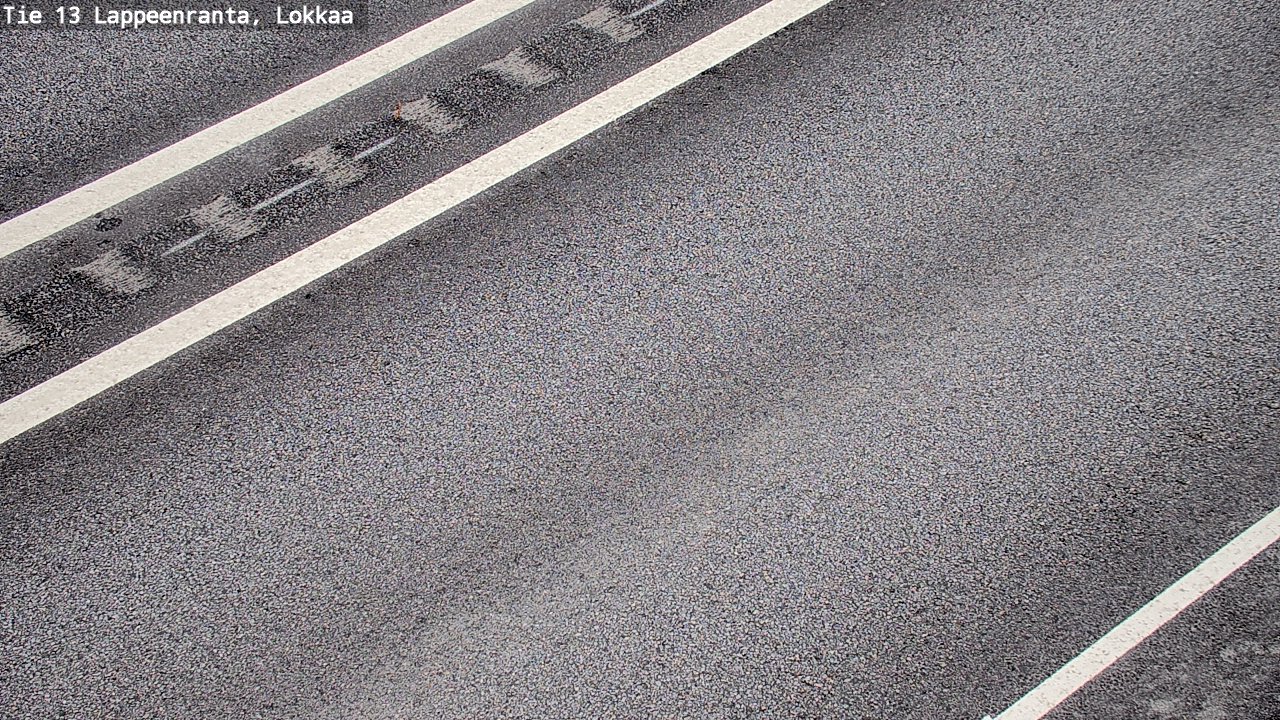 Weather Camera Image Väg 13 Lokkaa rakan, Lappeenranta, Etelä-Karjala