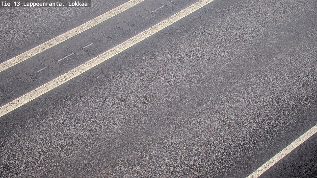 Kelikamerat Kuva Tie 13 Lokkaan suora, Lappeenranta, Etelä-Karjala