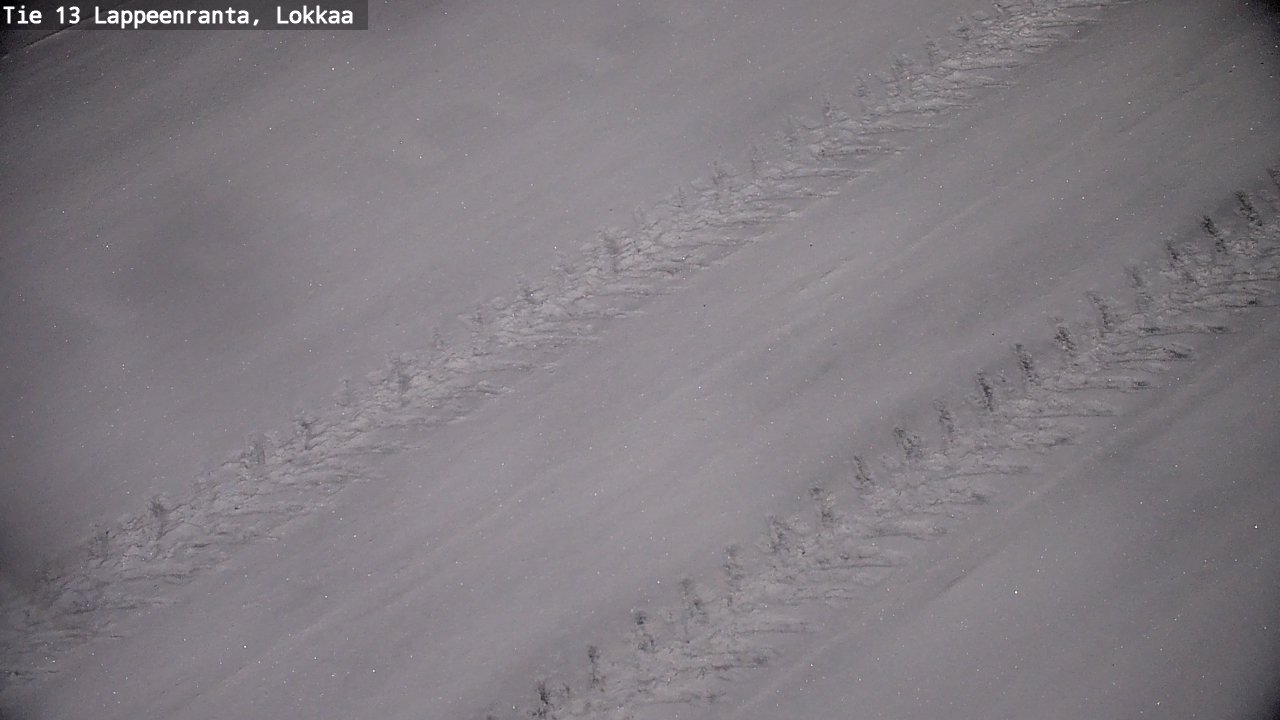 Kelikamerat Kuva Tie 13 Lokkaan suora, Lappeenranta, Etelä-Karjala