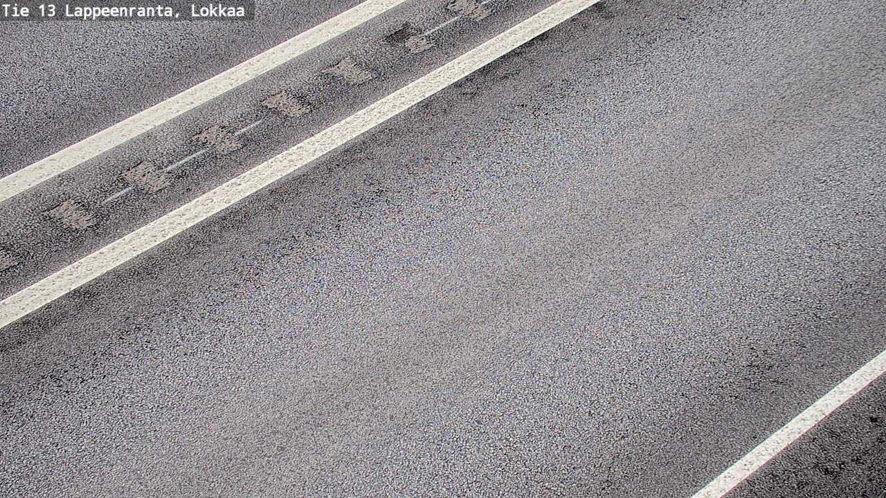 Weather Camera Image Väg 13 Lokkaa rakan, Lappeenranta, Etelä-Karjala