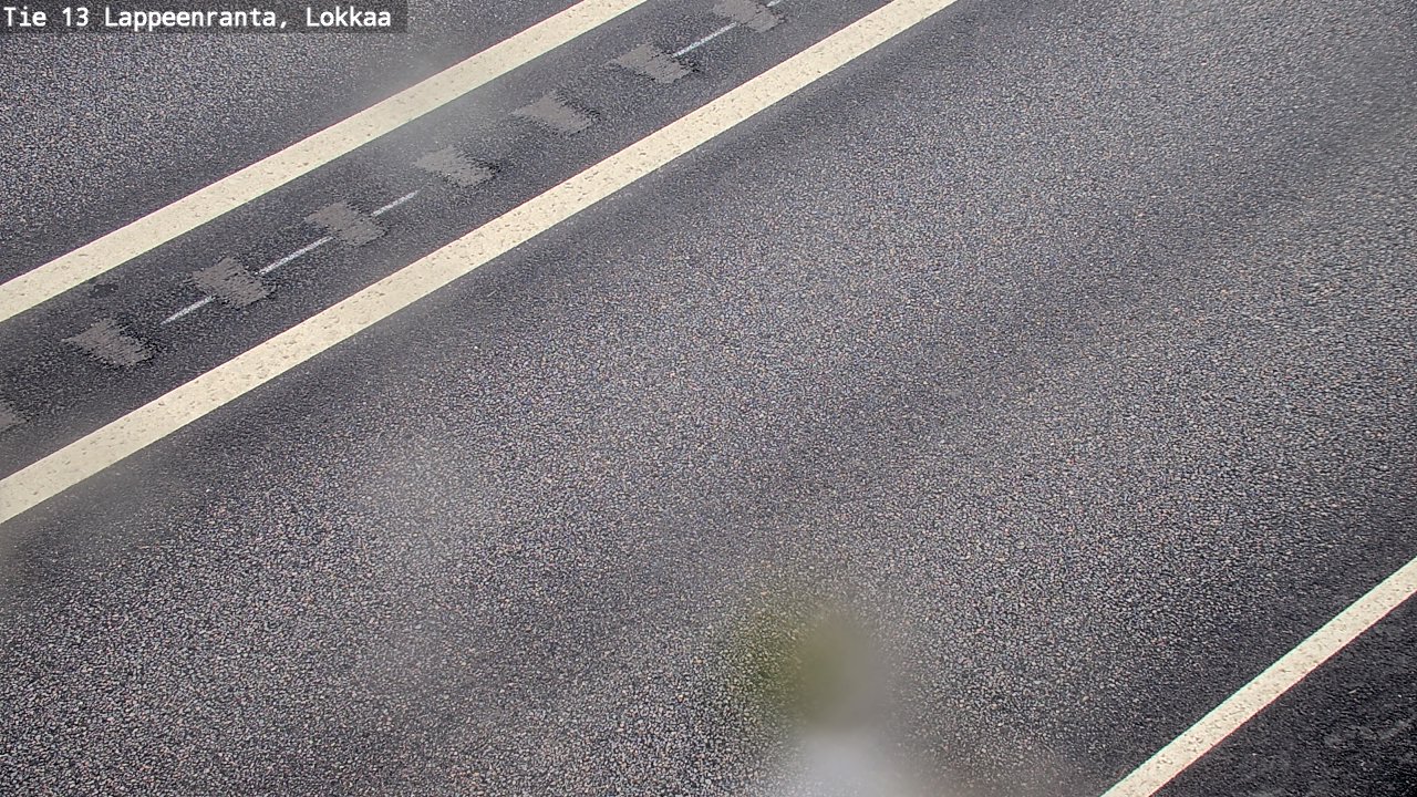Weather Camera Image Väg 13 Lokkaa rakan, Lappeenranta, Etelä-Karjala