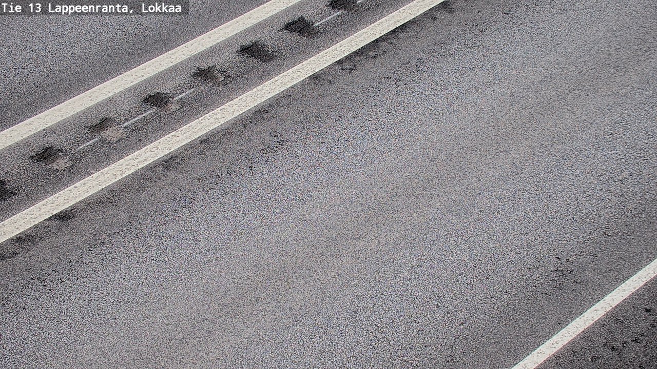 Weather Camera Image Väg 13 Lokkaa rakan, Lappeenranta, Etelä-Karjala