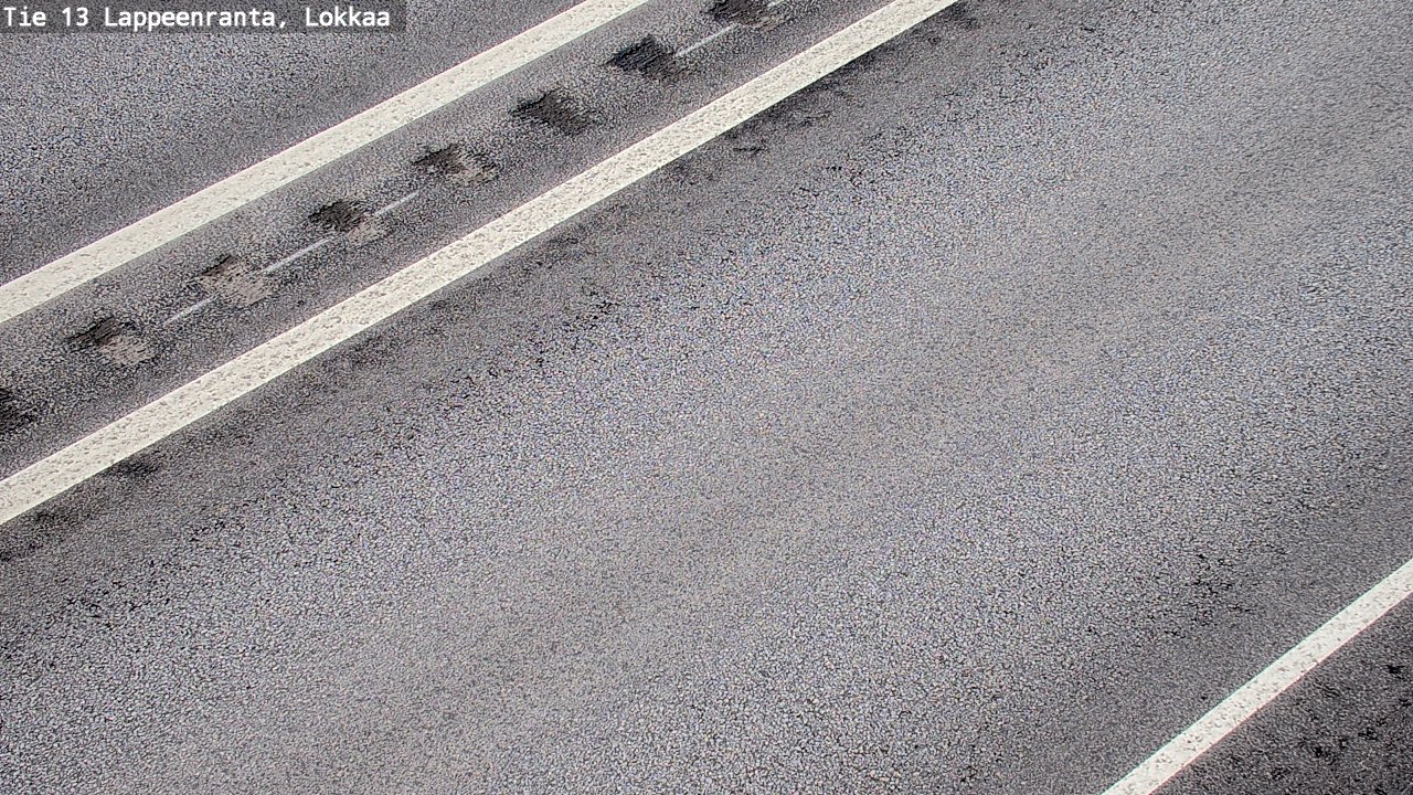 Weather Camera Image Väg 13 Lokkaa rakan, Lappeenranta, Etelä-Karjala