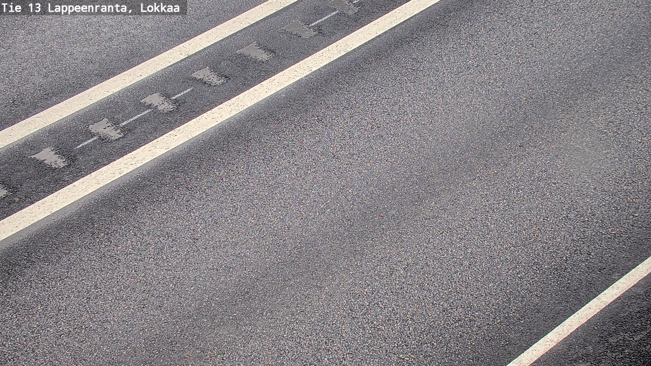 Kelikamerat Kuva Tie 13 Lokkaan suora, Lappeenranta, Etelä-Karjala