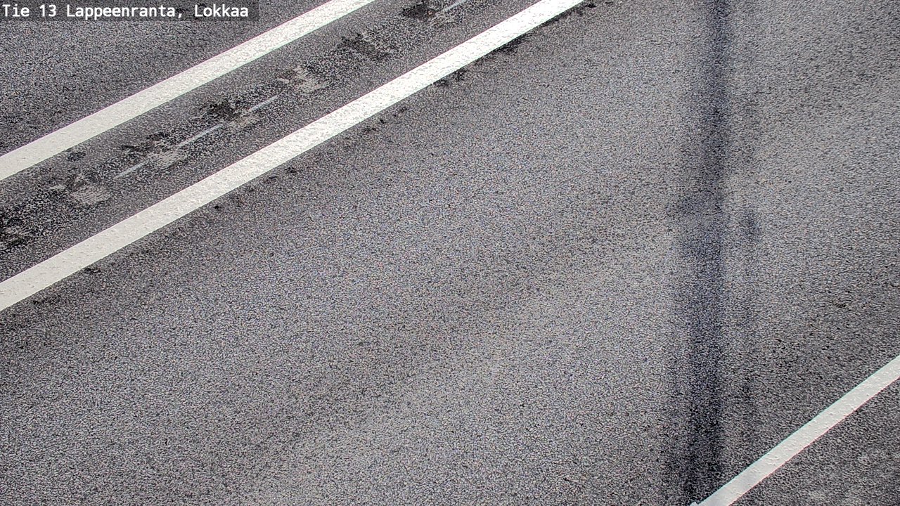 Weather Camera Image Väg 13 Lokkaa rakan, Lappeenranta, Etelä-Karjala