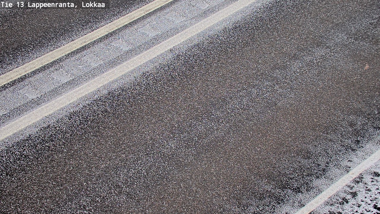 Kelikamerat Kuva Tie 13 Lokkaan suora, Lappeenranta, Etelä-Karjala