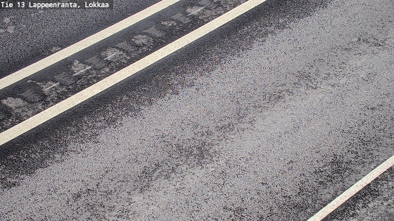 Weather Camera Image Väg 13 Lokkaa rakan, Lappeenranta, Etelä-Karjala