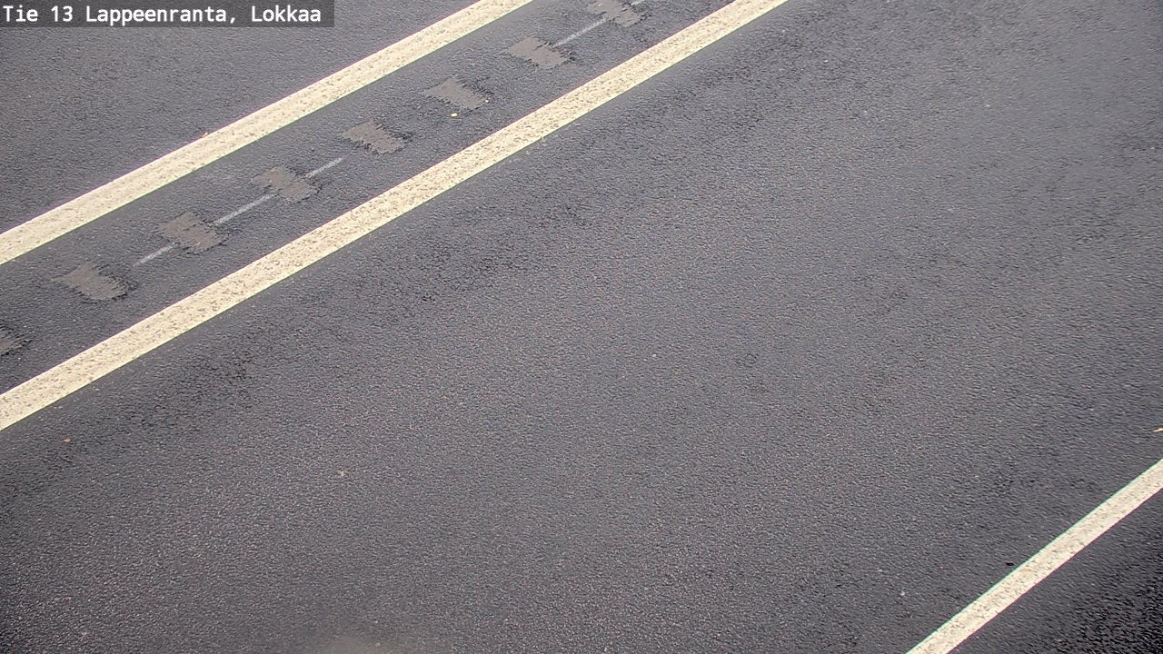 Weather Camera Image Väg 13 Lokkaa rakan, Lappeenranta, Etelä-Karjala