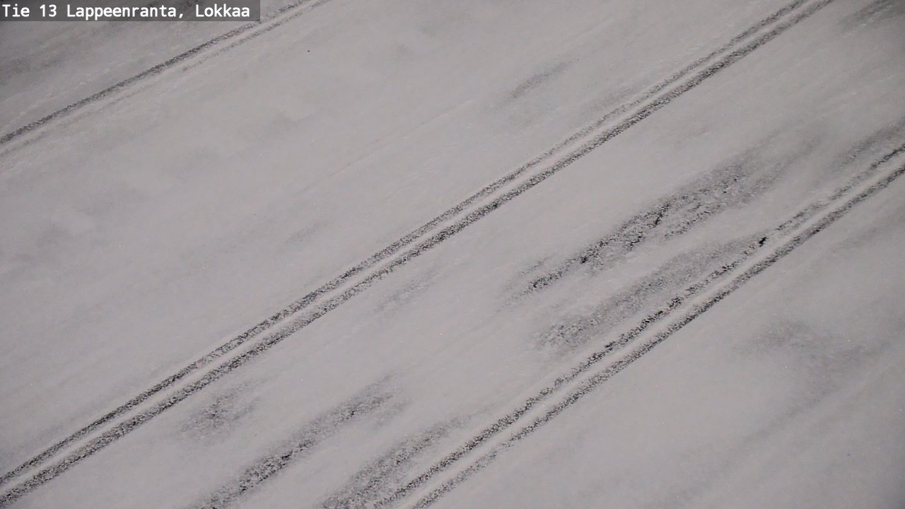 Kelikamerat Kuva Tie 13 Lokkaan suora, Lappeenranta, Etelä-Karjala