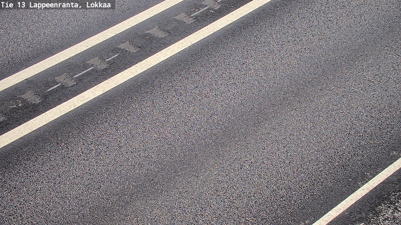 Weather Camera Image Väg 13 Lokkaa rakan, Lappeenranta, Etelä-Karjala