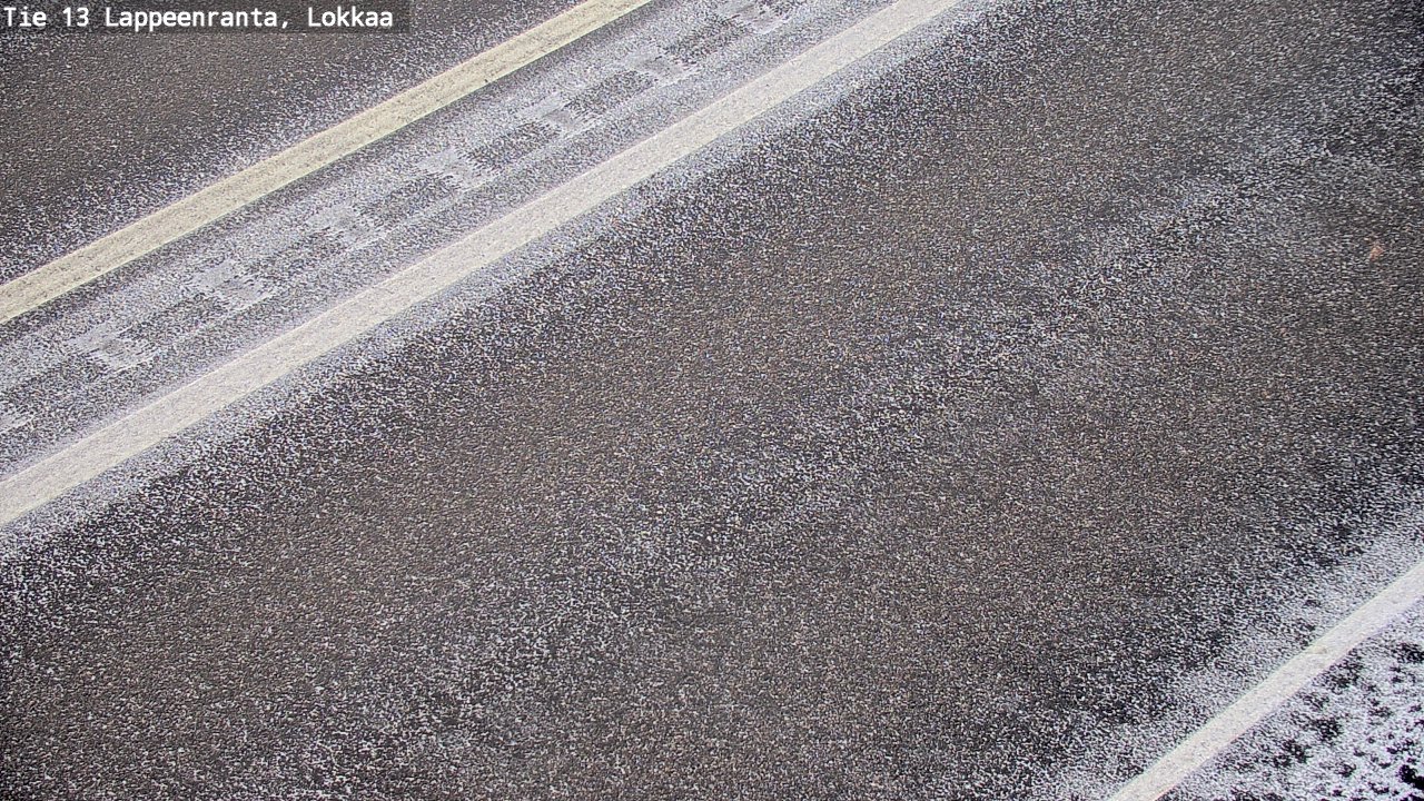 Kelikamerat Kuva Tie 13 Lokkaan suora, Lappeenranta, Etelä-Karjala