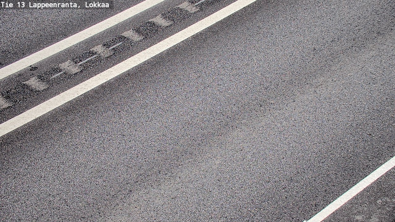 Kelikamerat Kuva Tie 13 Lokkaan suora, Lappeenranta, Etelä-Karjala