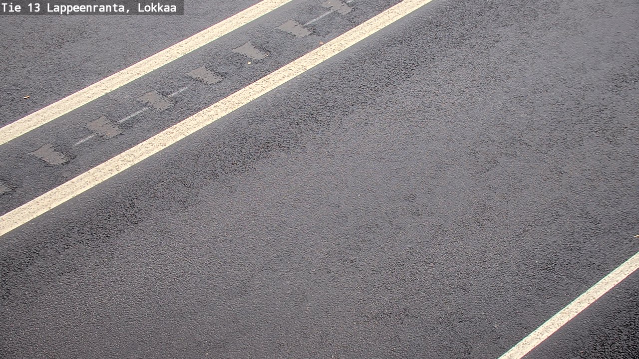 Weather Camera Image Väg 13 Lokkaa rakan, Lappeenranta, Etelä-Karjala